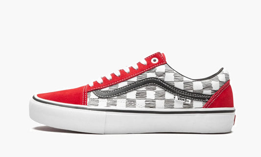 Vans Old Skool Pro "Sketched Checkerboard" - VN0A45JC2LZ | Grailshop