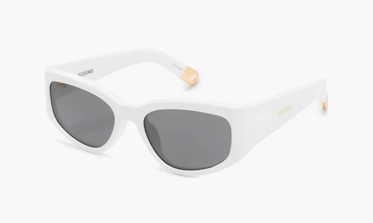 Jacquemus Glasses "White Gold" - JAC5C2SUNWHYL | Grailshop