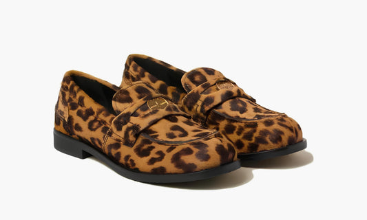 Miu Miu Leather Loafers "Leopard" - 5D773D_F9C_F0151_F_A020 | Grailshop