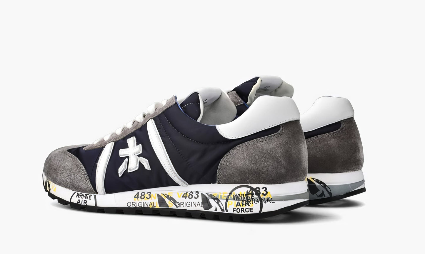 Premiata Lucy "Navy Blue Grey" - LUCY600E | Grailshop