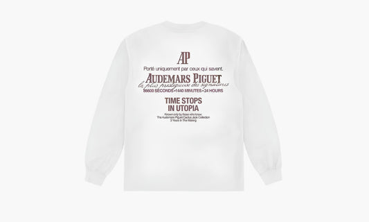 Travis Scott X Audemars Piguet Sweater "White" - CJAP-LS08 | Grailshop