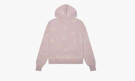 RHUDE Knit Bandana Hoodie "Pink" - SS23SW078224151380 | Grailshop