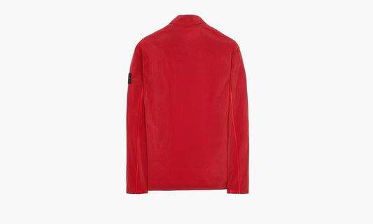 Stone Island Zip Shirt Jacket "Red" - 801511219-V0010 | Grailshop