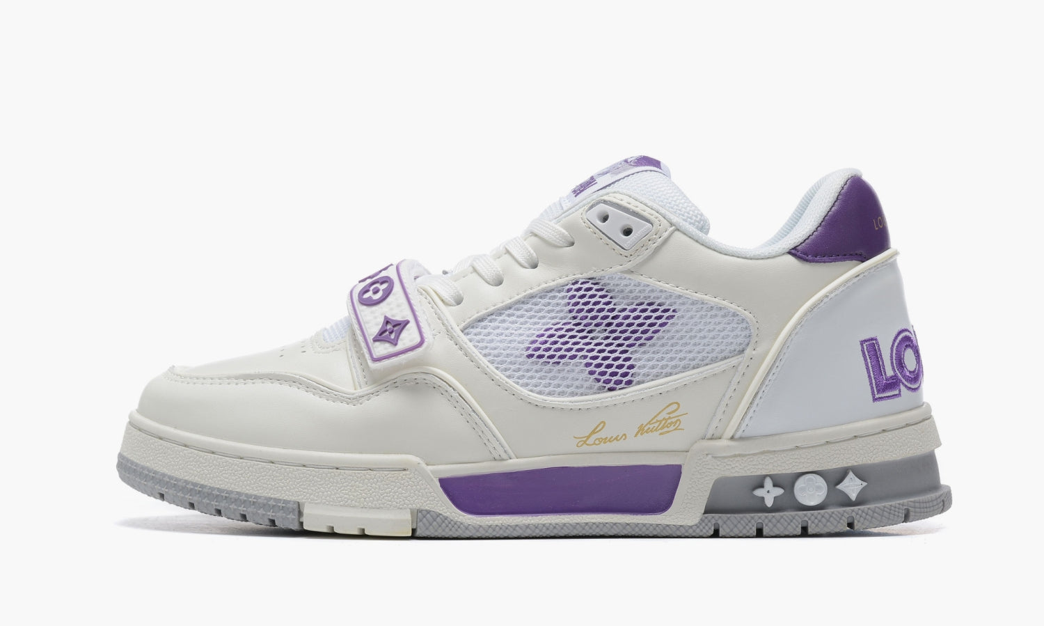 Louis Vuitton Trainer "Purple Mesh" - 1A98W1 | Grailshop