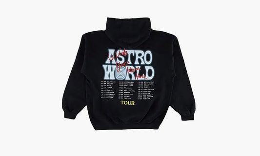 Travis Scott Cactus Jack Astro World Hoodie Logo "Black" - TC-248 | Grailshop