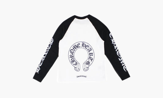 Chrome Hearts Horseshoe Baseball Shirt «White / Black» - CH-22214 | Grailshop