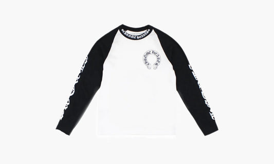 Chrome Hearts Horseshoe Baseball Shirt «White / Black» - CH-22214 | Grailshop