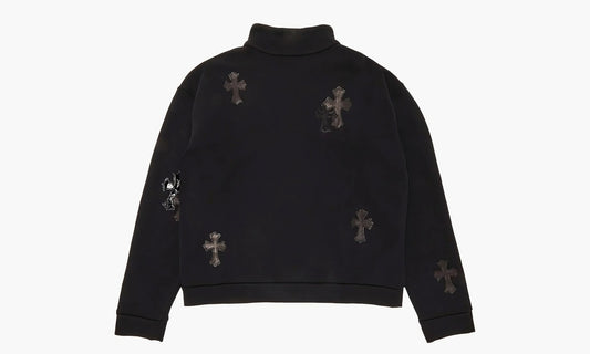 Chrome Hearts Ponyhair Cross Quarter Zip «Black» - CH-072503 | Grailshop