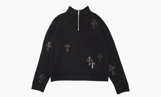 Chrome Hearts Ponyhair Cross Quarter Zip «Black» - CH-072503 | Grailshop