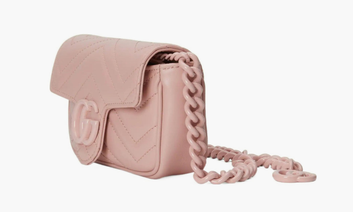 Gucci GG Marmont Belt Bag «Light Pink» - 699757 UM8KV 1000 | Grailshop