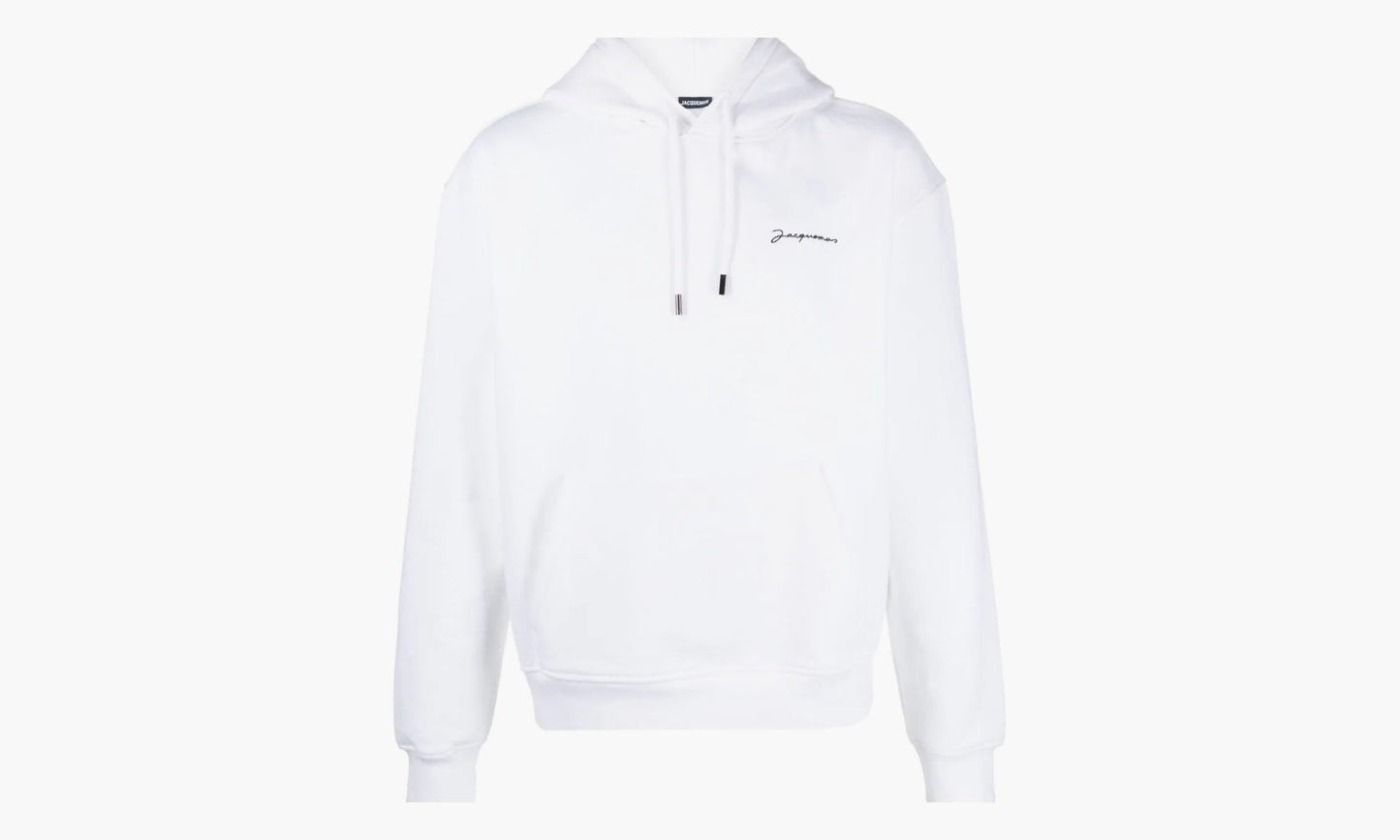 Le Sweatshirt Brode Embroidered Logo Hoodie «White»