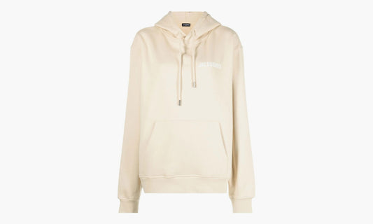 Jacquemus Le Sweatshirt Hooded Sweatshirt «Light Beige» - 22H226JS2102120130 | Grailshop