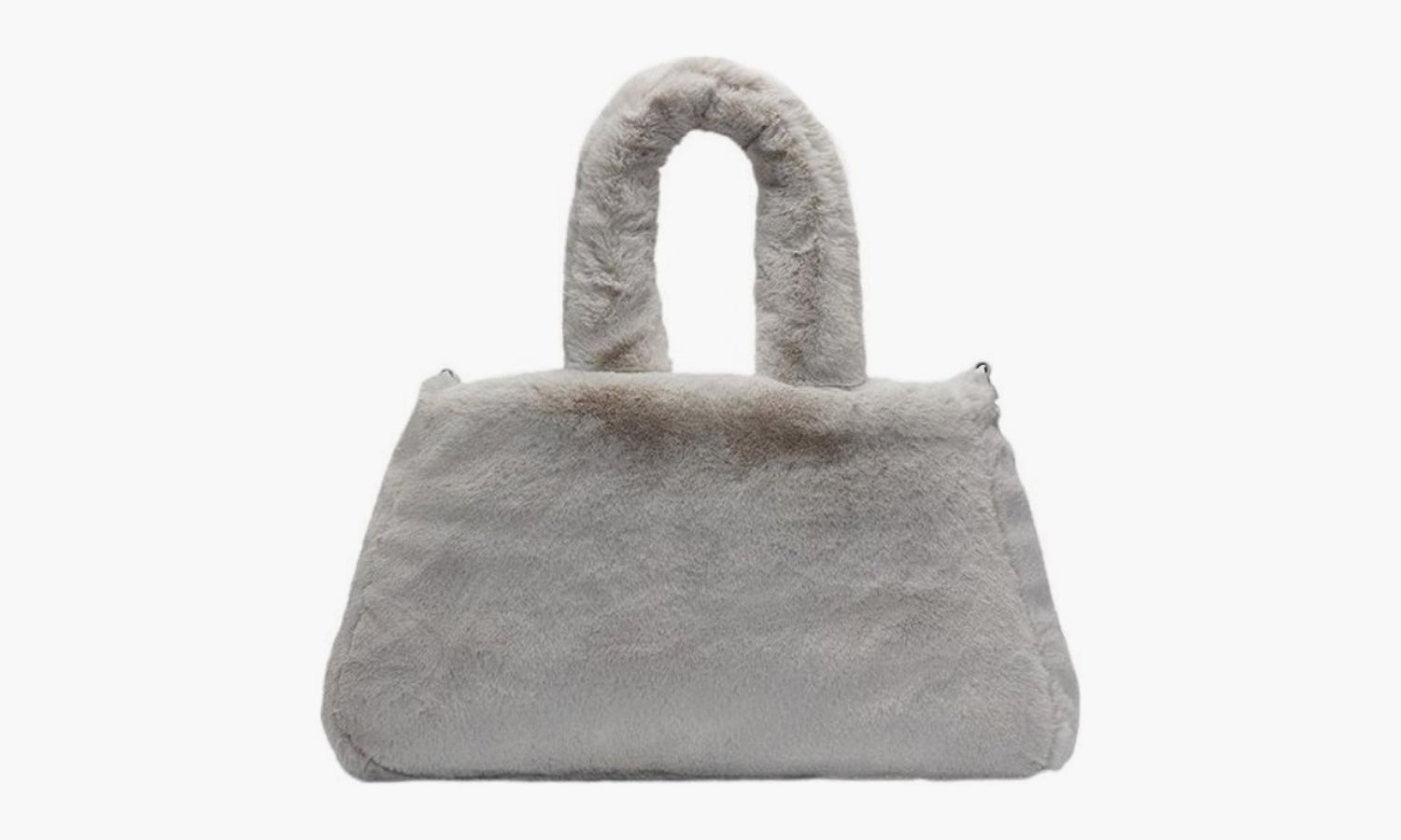 Nike Faux Fur Tote Bag «Light Iron Oar» - DQ5804 012 | Grailshop