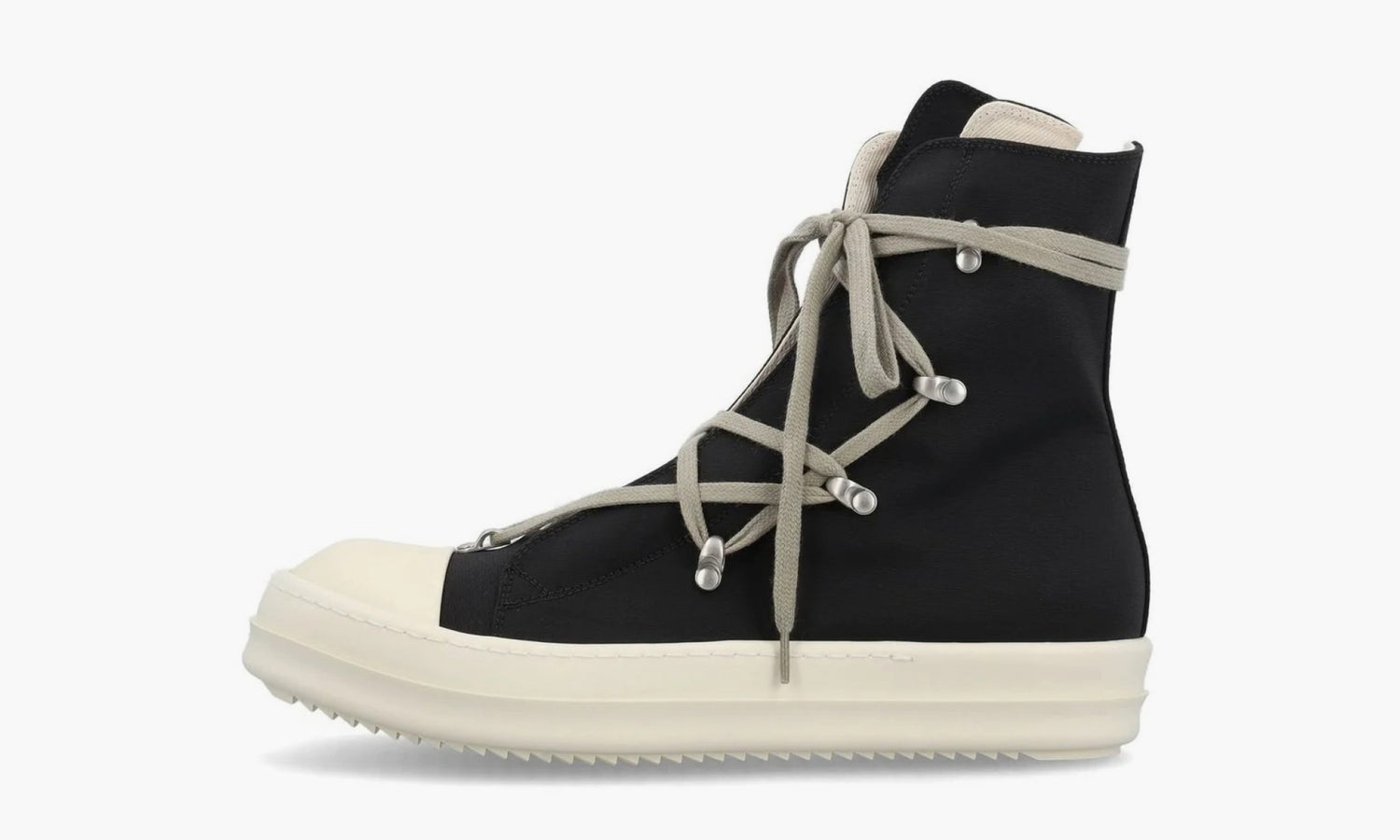 Rick Owens DRKSHDW Hexa High-Top Zipped Sneakers “Black” - DU02B4805MU 911 | Grailshop