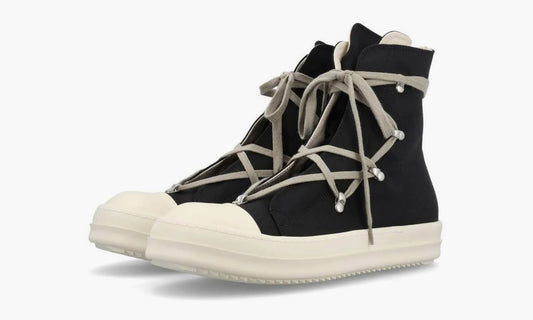 Rick Owens DRKSHDW Hexa High-Top Zipped Sneakers “Black” - DU02B4805MU 911 | Grailshop