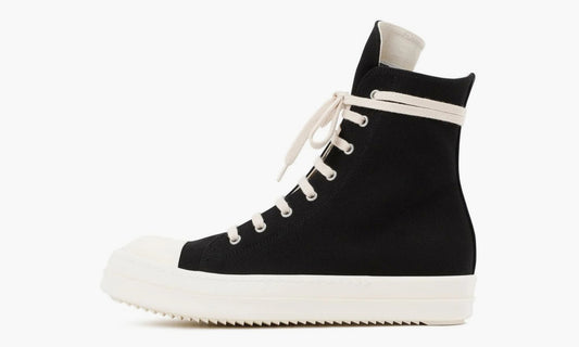 Rick Owens DRKSHDW High-Top Zipped Sneakers “Black” - DU20F1800TWP-91 | Grailshop