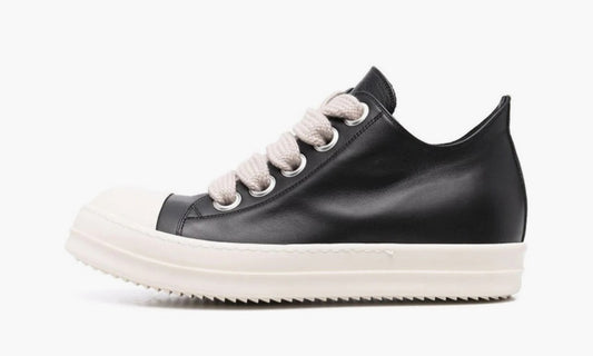 Rick Owens Lace-Up Low Top Sneakers “Black” - RU01B1891LPOW1-9111 | Grailshop