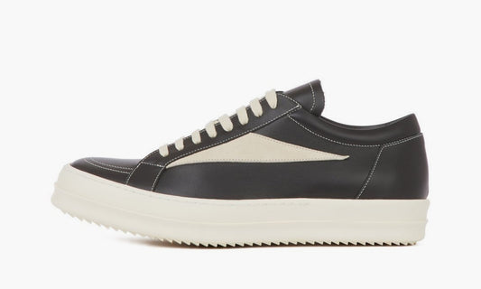 Rick Owens EDFU Leather Low “Black Milk” - RU02B2897LPOLVS-9081 | Grailshop