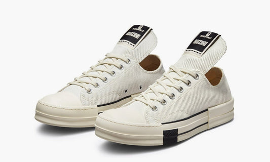 Rick Owens x Converse DRKSHDW DRKSTAR Chuck Taylor All-Star 70 Ox “White” - A00134C | Grailshop