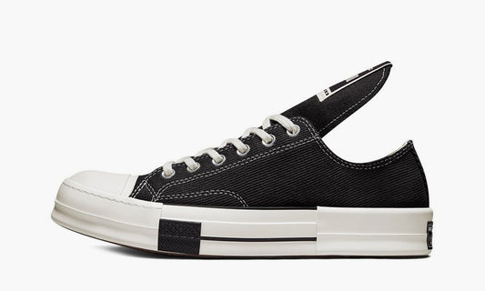 Rick Owens x Converse DRKSHDW DRKSTAR Chuck Taylor All-Star 70 Ox “Black” - 172347C | Grailshop