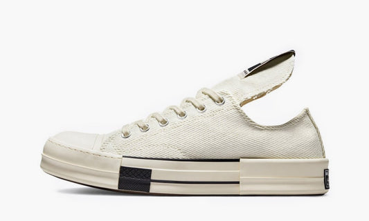 Rick Owens x Converse DRKSHDW DRKSTAR Chuck Taylor All-Star 70 Ox “White” - A00134C | Grailshop