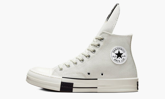 Rick Owens x Converse DRKSHDW DRKSTAR Chuck Taylor All Star High “White” - 172346C | Grailshop