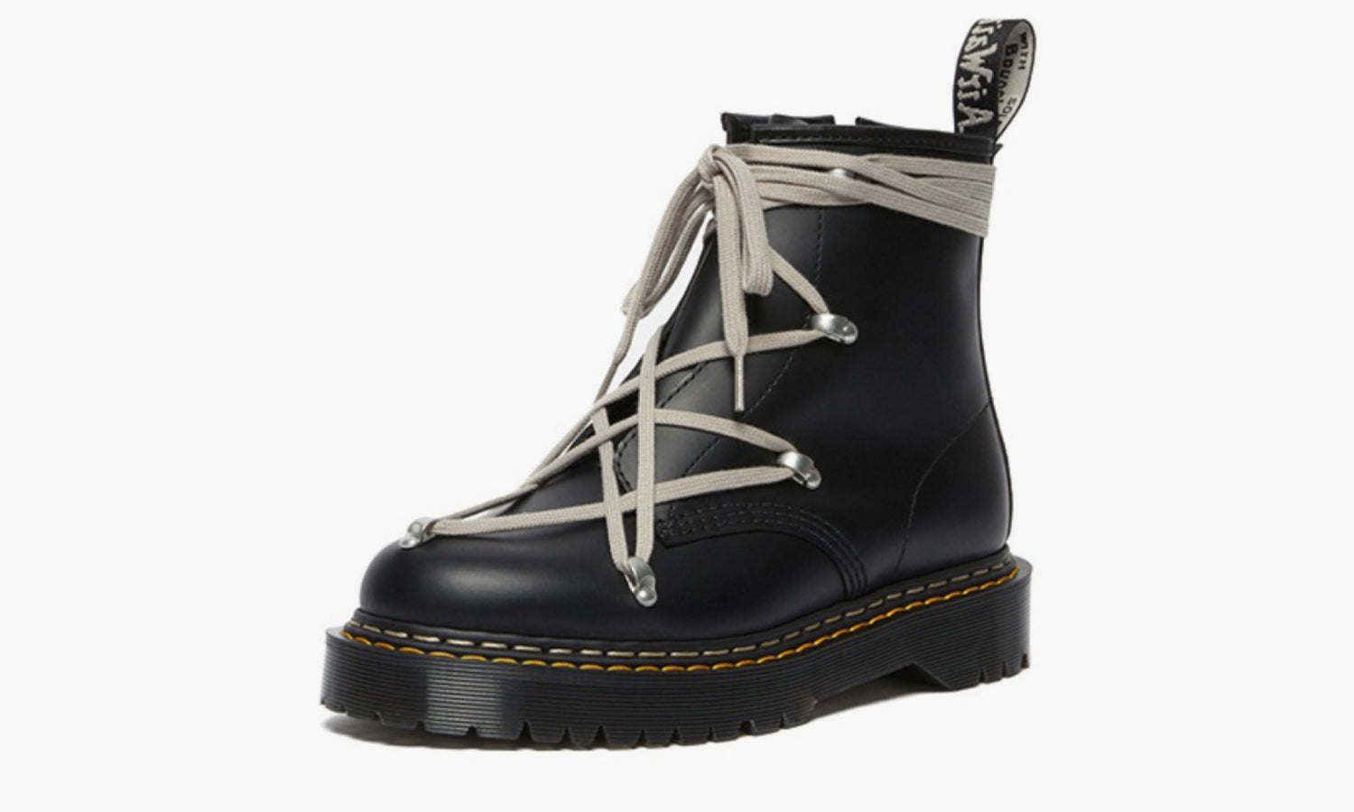 Dr martens x rick owens. Dr Martens Rick Owens. Ботинки Рик Оуэнс доктор Мартенс. 1) Rick Owens x Dr. Martens 1460 "Bex Leather" Boot -.