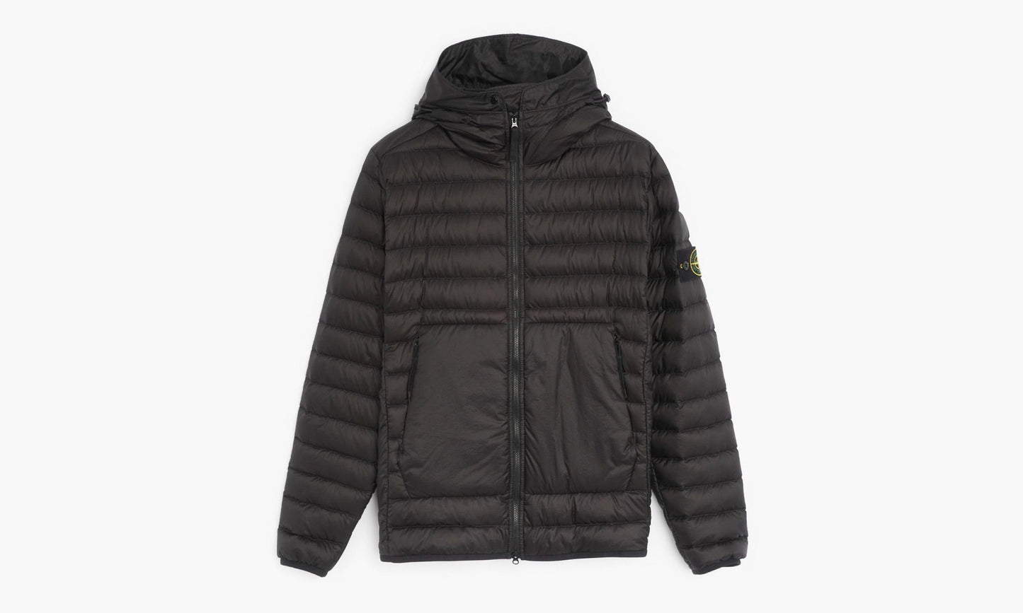 Stone Island Lightweight Hooded Down Jacket “Black” - 76154032-V0029 | Grailshop