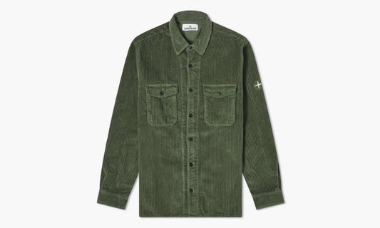 Stone Island Corduroy 2 Pocket Overshirt «Sage Green» - 731512111 V0055 | Grailshop