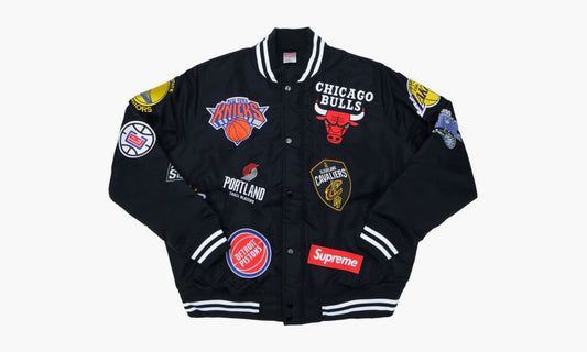 Supreme x Nike x NBA Teams Warm-Up Jacket «Black» - SUP-SS18-787 | Grailshop
