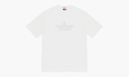 Stone Island x Supreme Embroidered Logo S/S Top “White” - SUP-FW20-294 | Grailshop