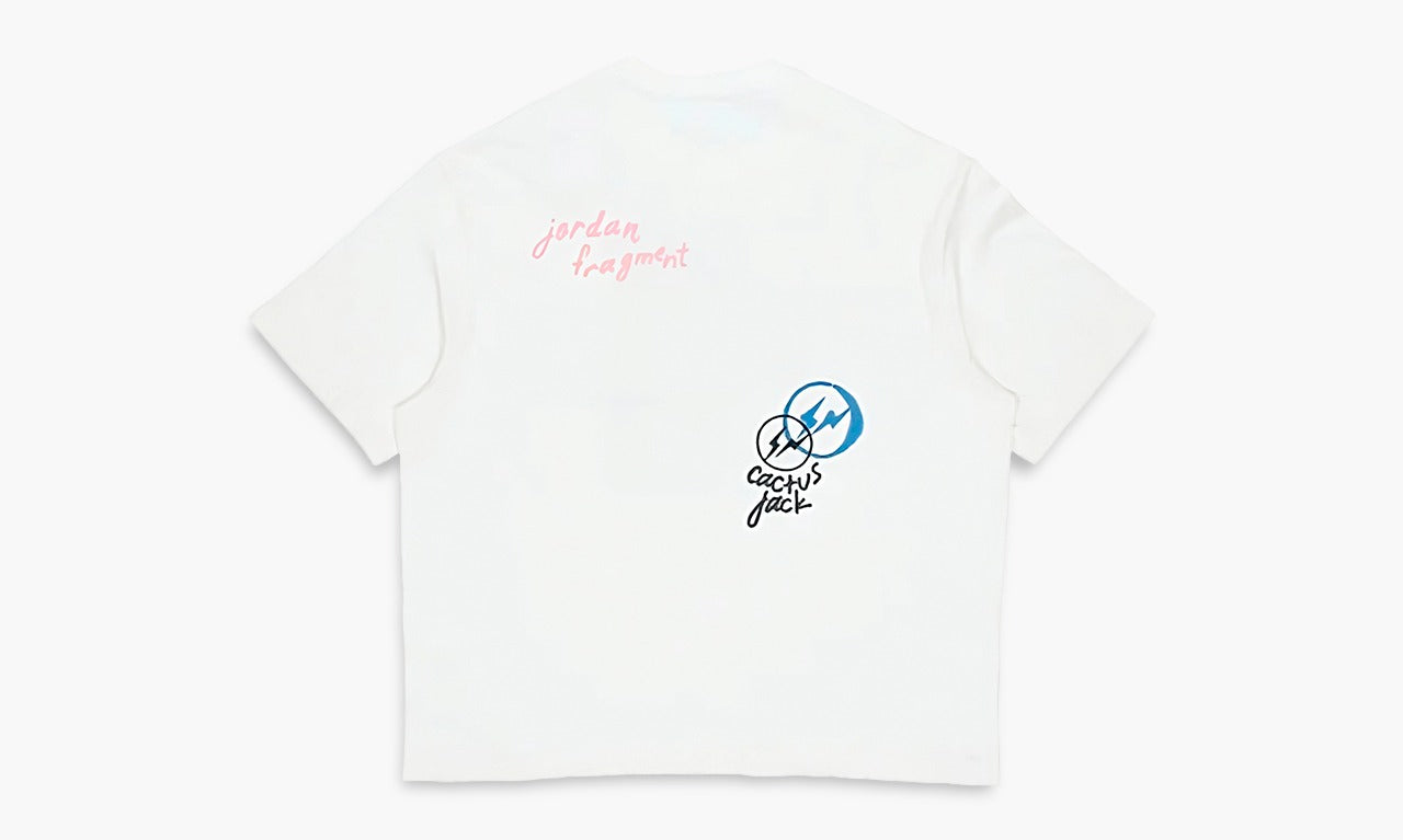 Travis Scott x Jordan x Fragment T-shirt “White” - DJ0620 133 | Grailshop