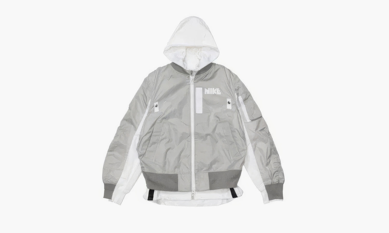 Nike X Sacai Double Jacket "Grey" - CZ4697-097 | Grailshop