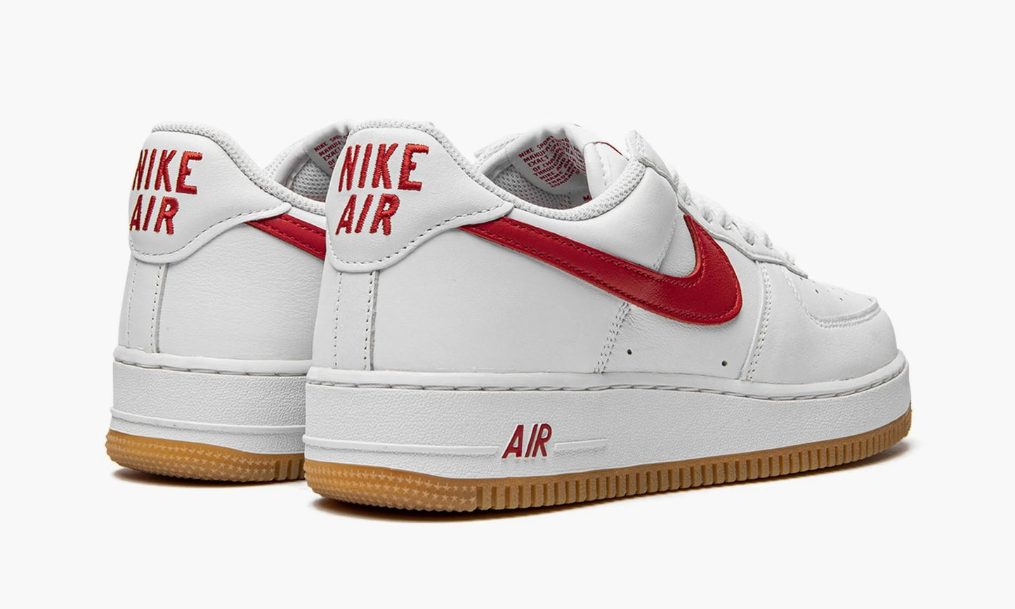 Nike Air Force 1 '07 Low "Color Of The Month University Red Gum" - DJ3911 102 | Grailshop