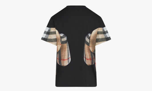 Burberry Thomas Bear Print Cotton Oversized T-shirt "Black" - 80495681 | Grailshop