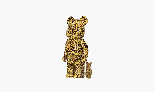 Medicom Toy Bearbrick Amplifier 100% and 400% «Leopard Print» - MEDI0148 | Grailshop