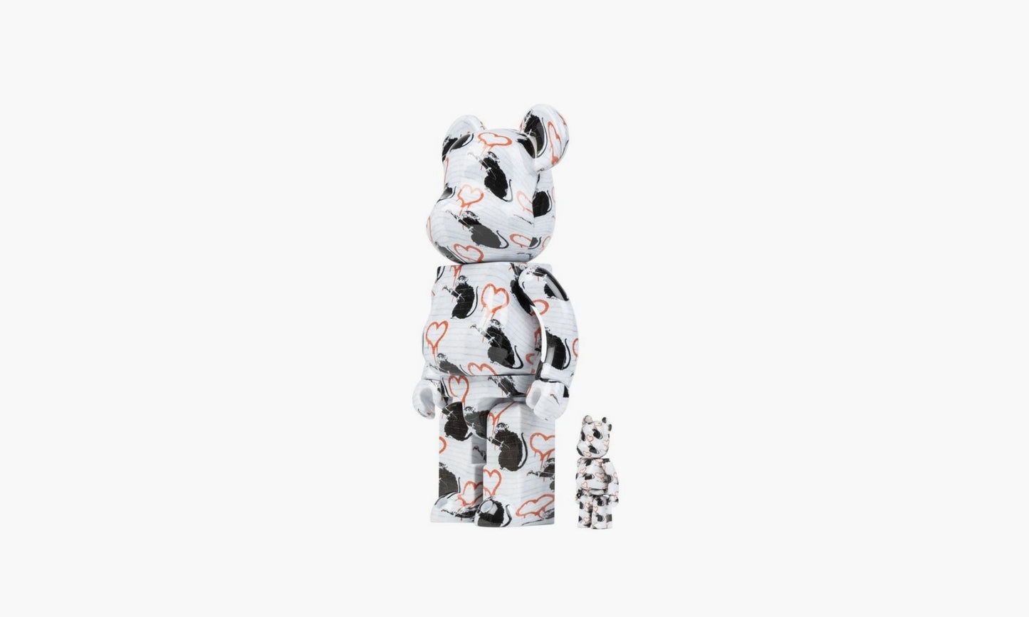 Medicom Toy Bearbrick Love Rat 100% and 400% - MEDI0050 | Grailshop