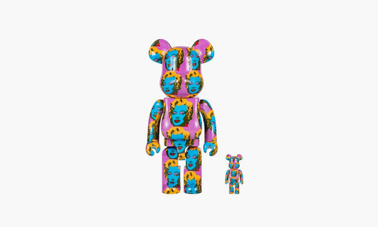Medicom Toy Bearbrick Andy Warhol Marilyn Monroe 100% and 400% | Grailshop