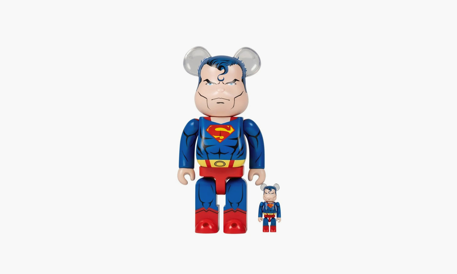 Medicom Toy Bearbrick Superman (Batman: Hush Ver.) 100% and 400% - MEDI0143 | Grailshop