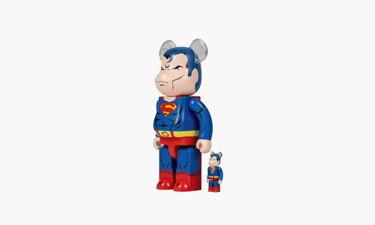 Medicom Toy Bearbrick Superman (Batman: Hush Ver.) 100% and 400% - MEDI0143 | Grailshop