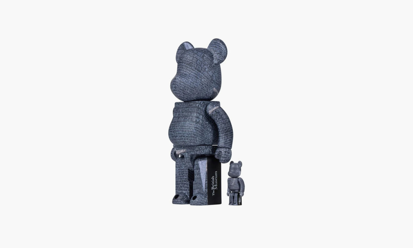 Medicom Toy Bearbrick The British Museum Rosetta Stone «100% and 400%» - MEDI0072 | Grailshop