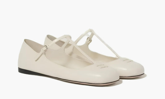 Miu Miu Ballerinas "White" - 5F136E_011_F0304_F_005 | Grailshop