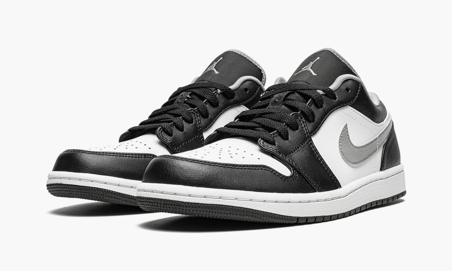 Air jordan 1 hotsell low black and grey