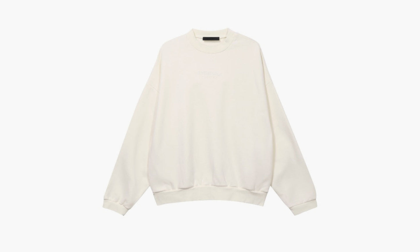 Fear Of God Essentials Crewneck Sweatshirt "Cloud White" - 192BT232041F | Grailshop