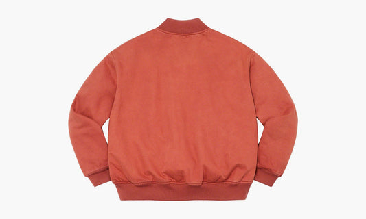 Supreme Washed Knockout Denim Varsity Jacket "Rust" - SUP-SS23-171 R | Grailshop