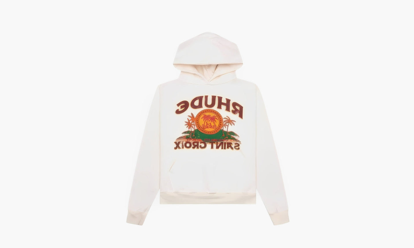 RHUDE Saint Croix Hoodie "Vintage White" - SS24HO03012611 | Grailshop