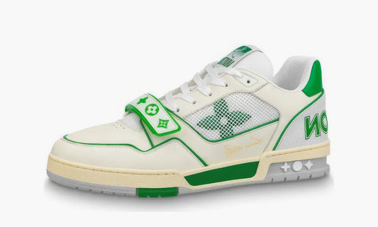 Louis Vuitton Trainer "Green Mesh" - 1A98UX | Grailshop