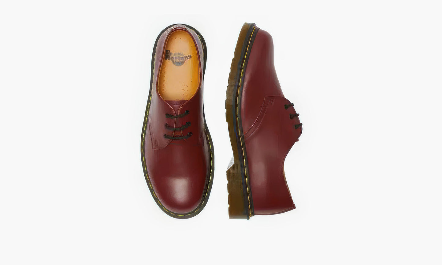 Dr. Martens 1461 Smooth Leather Oxford "Red Smooth" - 11838600 | Grailshop