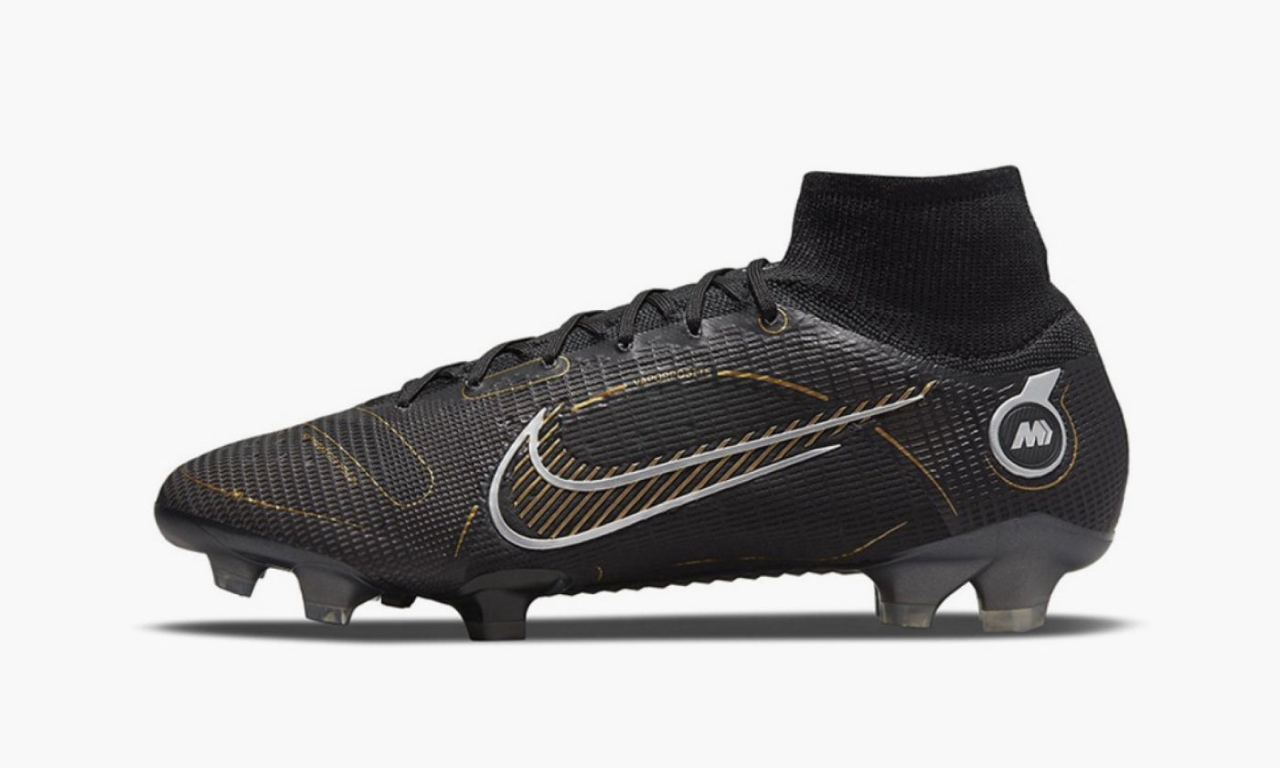 Nike Mercurial Superfly 8 Fg "Black Metallic Silver Gold" - DJ2839 007 | Grailshop