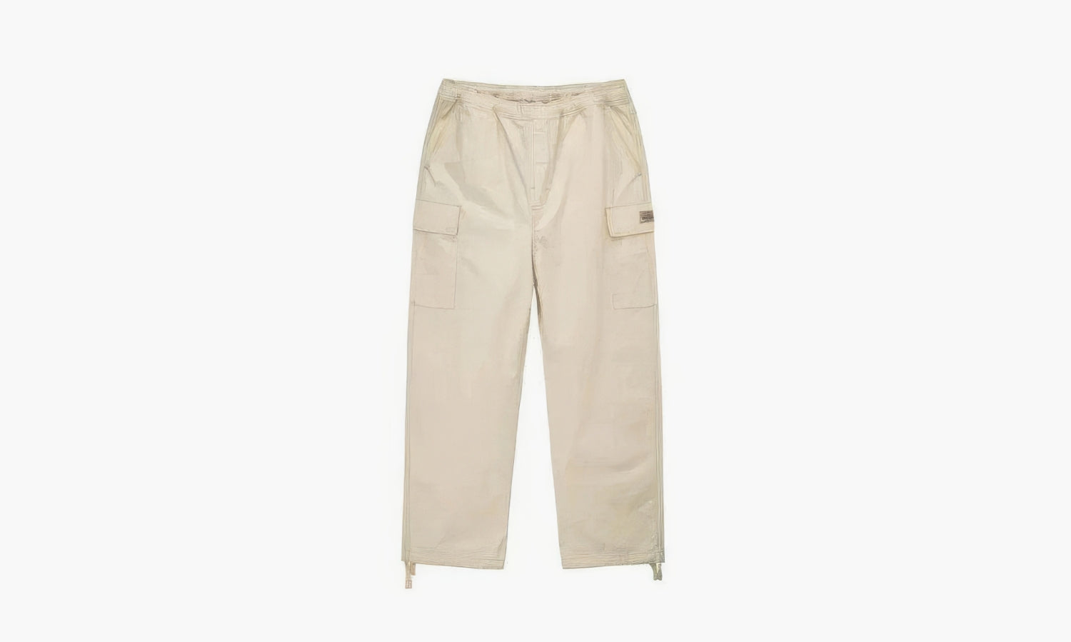 Stussy Logo Wide Pants "White" - 116608 | Grailshop